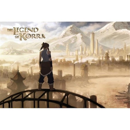 Poster Import Poster Import XPSMX5051 Legend of Korra Tv Animated Poster Print; 24 x 36 XPSMX5051
